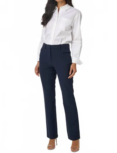 Toccin Cynthia Cigarette Pant In Midnight In Blue