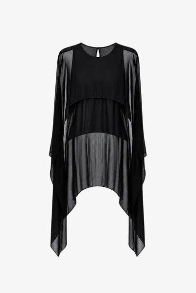 Toccin Deia Cape Top In Black