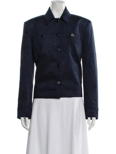 Pre-owned Toccin Denim Jacket In Blue