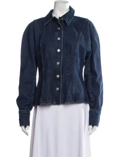Pre-owned Toccin Denim Jacket In Blue