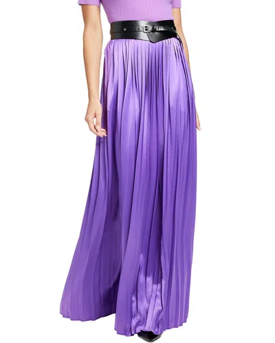 Toccin Dillon Midi Skirt In Purple