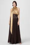 Toccin Dillon Skirt In Brown