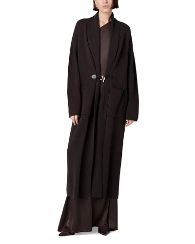 Toccin Elsa Long Duster In Brown