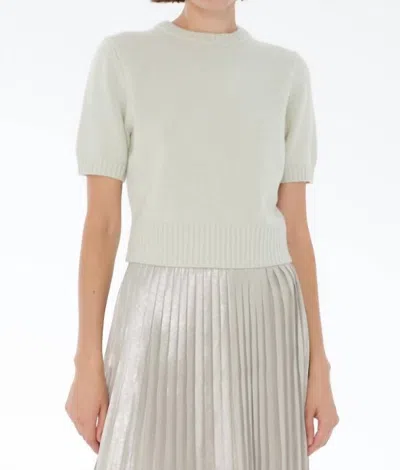 Toccin Elsie Pullover Sweater In Mint In Green