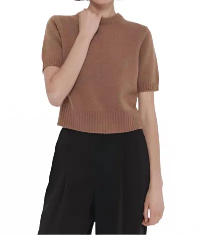 Toccin Elsie Pullover Sweater In Tawney In Brown