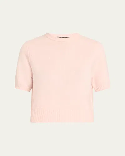 TOCCIN ELSIE SHORT-SLEEVE SWEATER