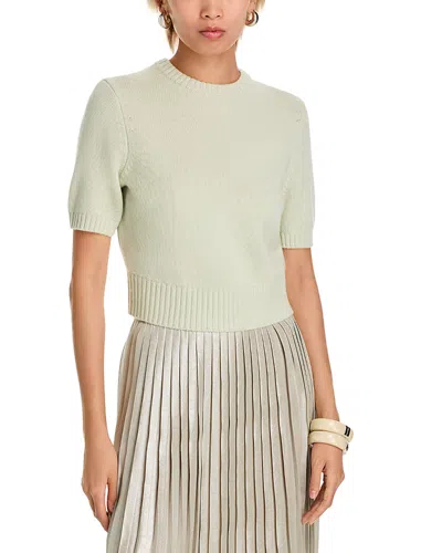 Toccin Elsie Short Sleeve Sweater In Mint