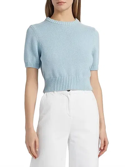 Toccin Elsie Sweater In Light Blue