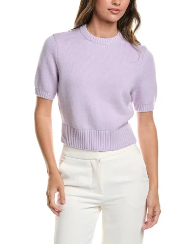 Toccin Elsie Wool & Cashmere-blend Sweater In Purple