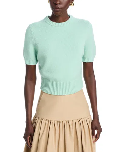 Toccin Elsie Wool Blend Sweater In Green