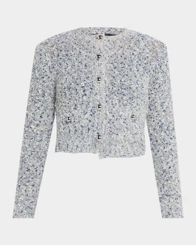 Toccin Emilia Boucle Knit Jacket In Multi