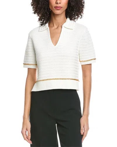 Toccin Essie Polo Shirt In White