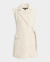 Toccin Everly Safari Wrap Dress In Icebm