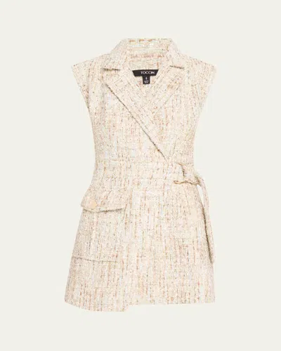 TOCCIN EVERLY SAFARI WRAP DRESS