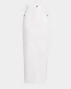 Toccin Fallon Cargo Midi Skirt