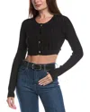 Toccin Sydney Pointelle Cardigan In Black