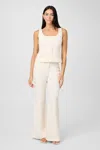Toccin Gaia Essentials High Waist Pants In Neutral