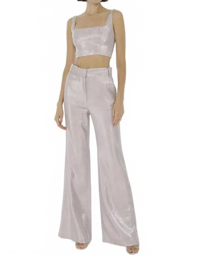 Toccin Gaia Flared Pant In Rose In Multi