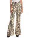 Toccin Gaia Python Vegan Leather Pants In Multi