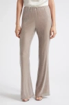 Toccin Gemma Sequin Pull On Pants In Gray