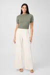 Toccin Hailey Pleated Trouser In White