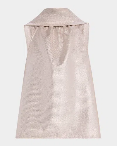 Toccin Hattie Sleeveless Tie-neck Top
