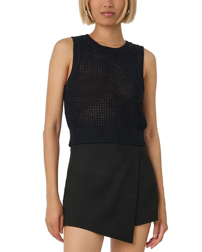 Toccin Stella Button Wrap Skort In Black