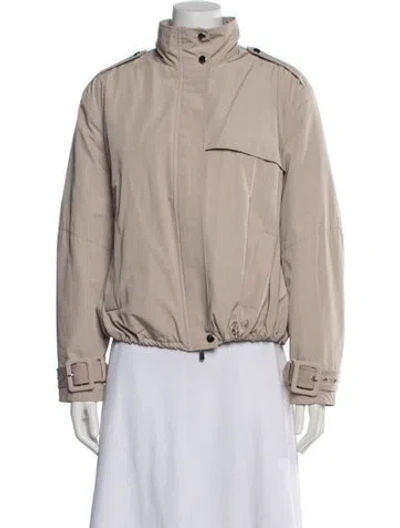 Pre-owned Toccin Jacket In Neutral