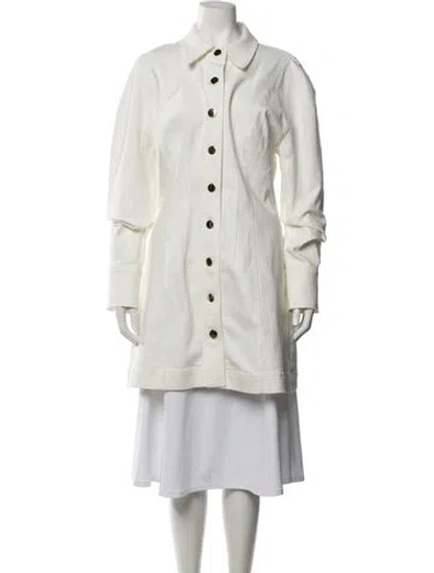 Pre-owned Toccin Jacket In White