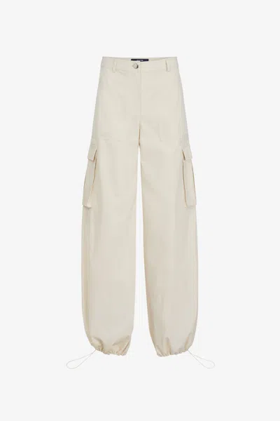 Toccin James Wide Leg Cargo Pant In Brown