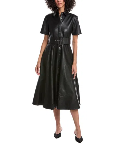 Toccin Jean Shirtdress In Black