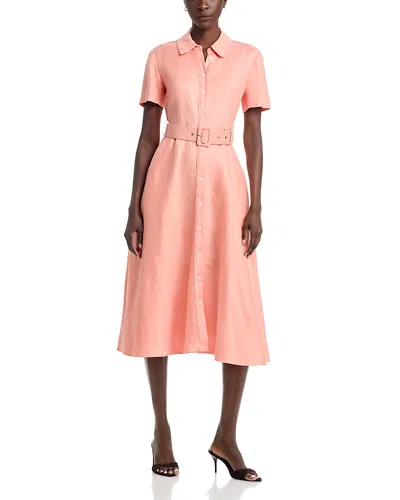 Toccin Jean Short Sleeve Dress In Nude