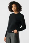 Toccin Jenny Classic Crewneck Sweater In Blue