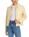 Toccin Juno Moto Jacket In Butter