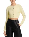 Toccin Kathy Cropped Cardigan In Butter
