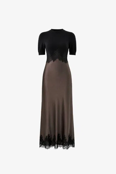 Toccin Kaya Combo Midi Dress In Multi
