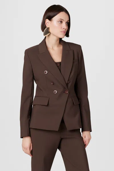 TOCCIN KYLIE SUITING DOUBLE BREASTED BLAZER