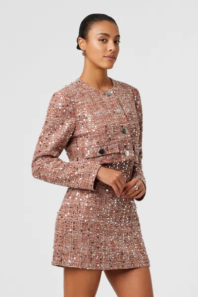 TOCCIN LAINEY SEQUIN EMBELLISHED JACKET