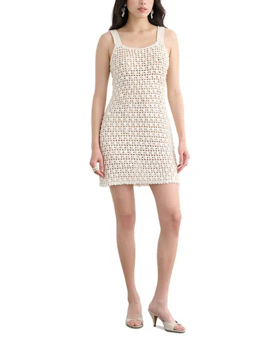 Toccin Lala Mini Dress In Neutral