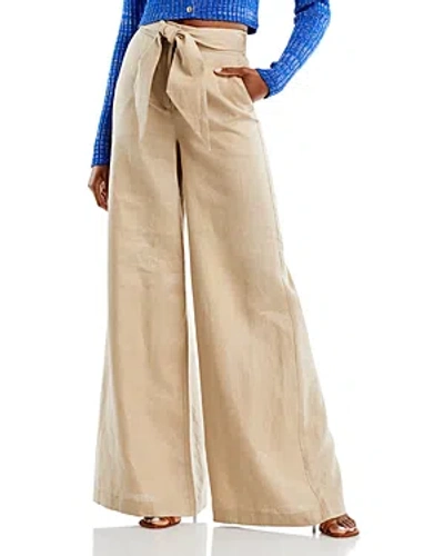 Toccin Layla Linen Pants In Natural