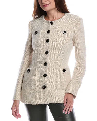 TOCCIN TOCCIN LEA WOOL-BLEND TWEED JACKET