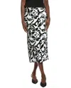 Toccin Leilani Sequin Pencil Skirt In Black