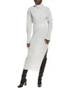 Toccin Liliana Wool & Cashmere-blend Sweaterdress In Grey