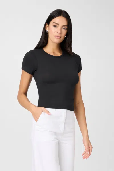 Toccin Lindsey Baby Tee In Black