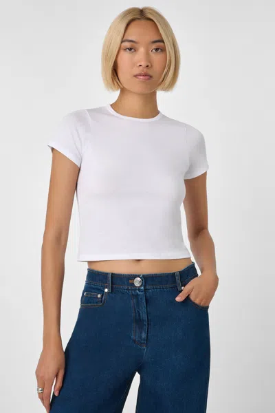 Toccin Lindsey Baby Tee In White