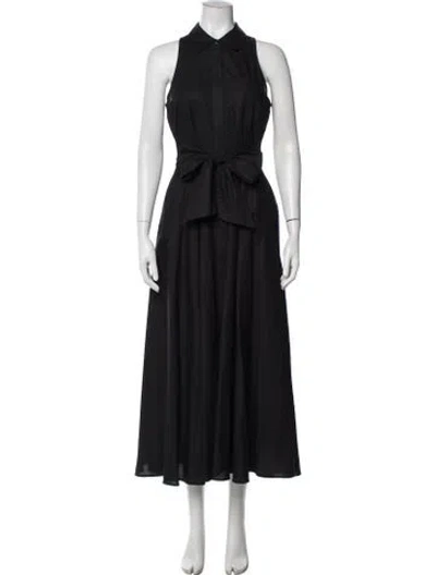 Pre-owned Toccin Long Dress In Black