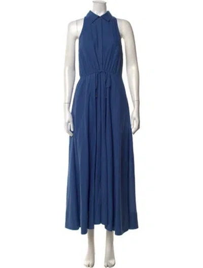 Pre-owned Toccin Long Dress In Blue