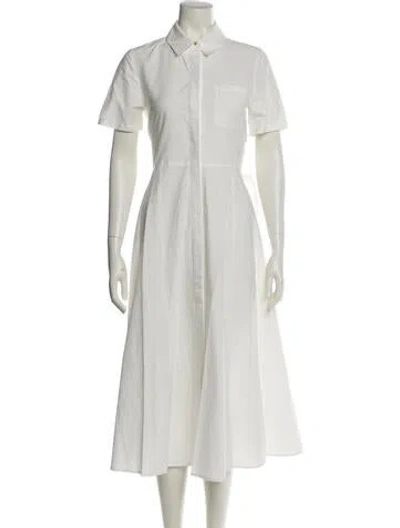 Pre-owned Toccin Long Dress In Neutral