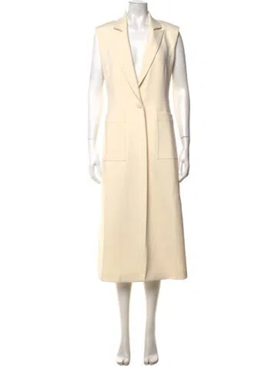 Pre-owned Toccin Long Dress In Neutrals
