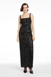 Toccin Marielle High Waisted Maxi Skirt In Black